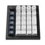Keychron Q0 Max QMK Gateron Jupiter Red RGB Wireless Custom Number Pad Carbon Black - Image 2