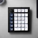 Keychron Q0 Max QMK Gateron Jupiter Banana RGB Wireless Custom Number Pad Shell White - Image 4