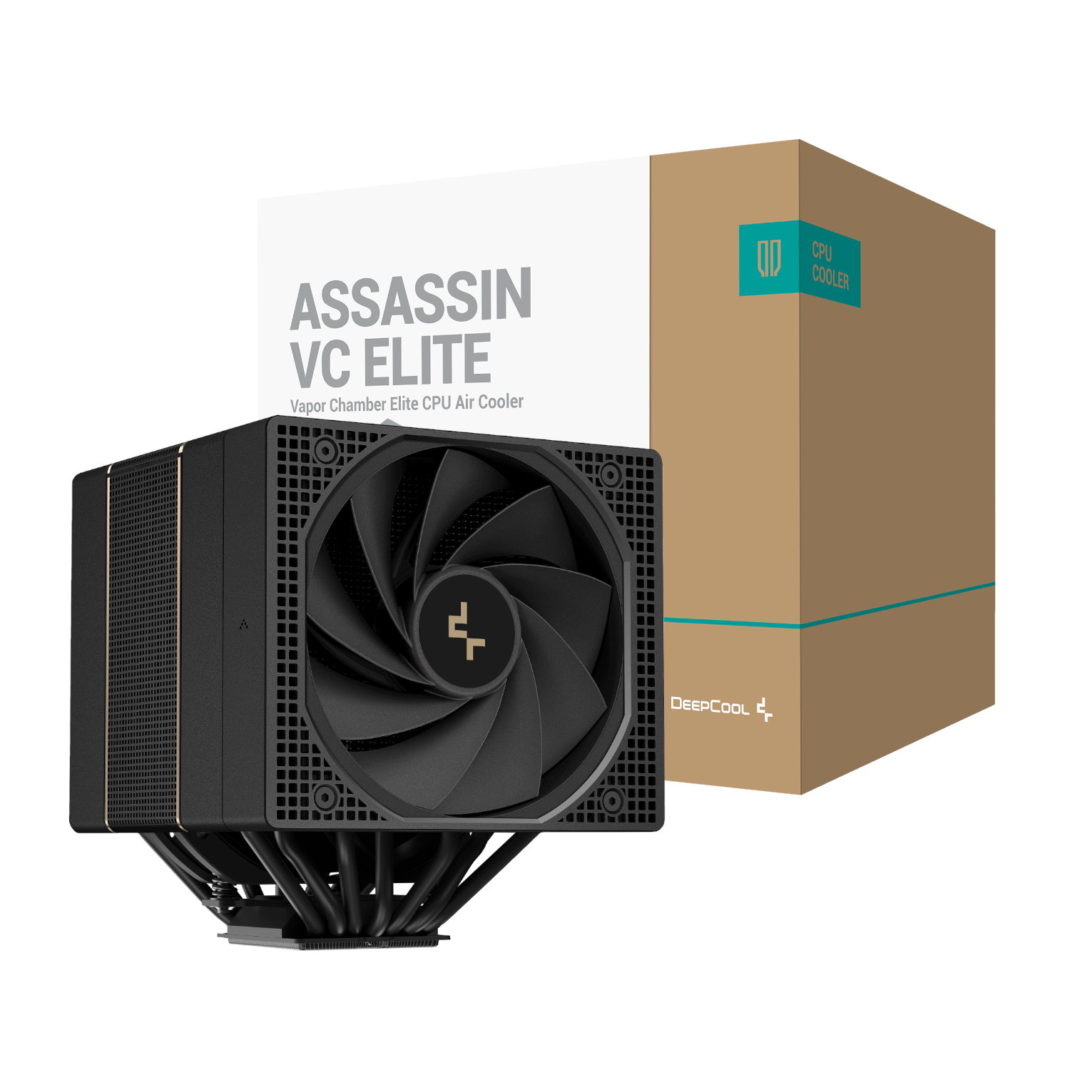 DeepCool ASSASSIN VC ELITE CPU Air Cooler - Black | R-ASN4-BKNVNN-GJD DeepCool ASSASSIN VC ELITE CPU Air Cooler - Black - Image 1