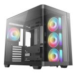 DeepCool CG530U 4F ATX Gaming Chassis - Black - Image 2