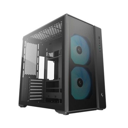 Serious airflow for serious builds | Two 160mm ARGB fans included | Dual-chamber thermal design | 360mm radiator support | Full ATX gaming chassis