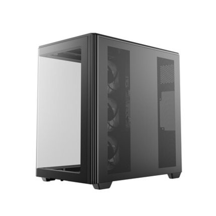 efficient airflow | 360mm radiator support on three positions | Fits Mini-ITX