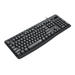 Redragon BK-7366 Full-size Ergonomic Wired Membrane Office Keyboard - Black - Image 2