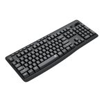 Redragon BK-7367 Full-size Ergonomic Wireless Membrane Office Keyboard - Black - Image 2