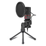 <p>The Redragon Seyfert Omnidirectional 3.5mm AUX Condenser Mic & Tripod is perfect for entry level recording and broadcasts. It features an omnidirectional condenser microphone