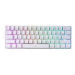 Get the most out of your gaming sessions with the Redragon K630 DRAGONBORN 60% RGB Mechanical Gaming Keyboard. It features a compact 60% design with 61 keys