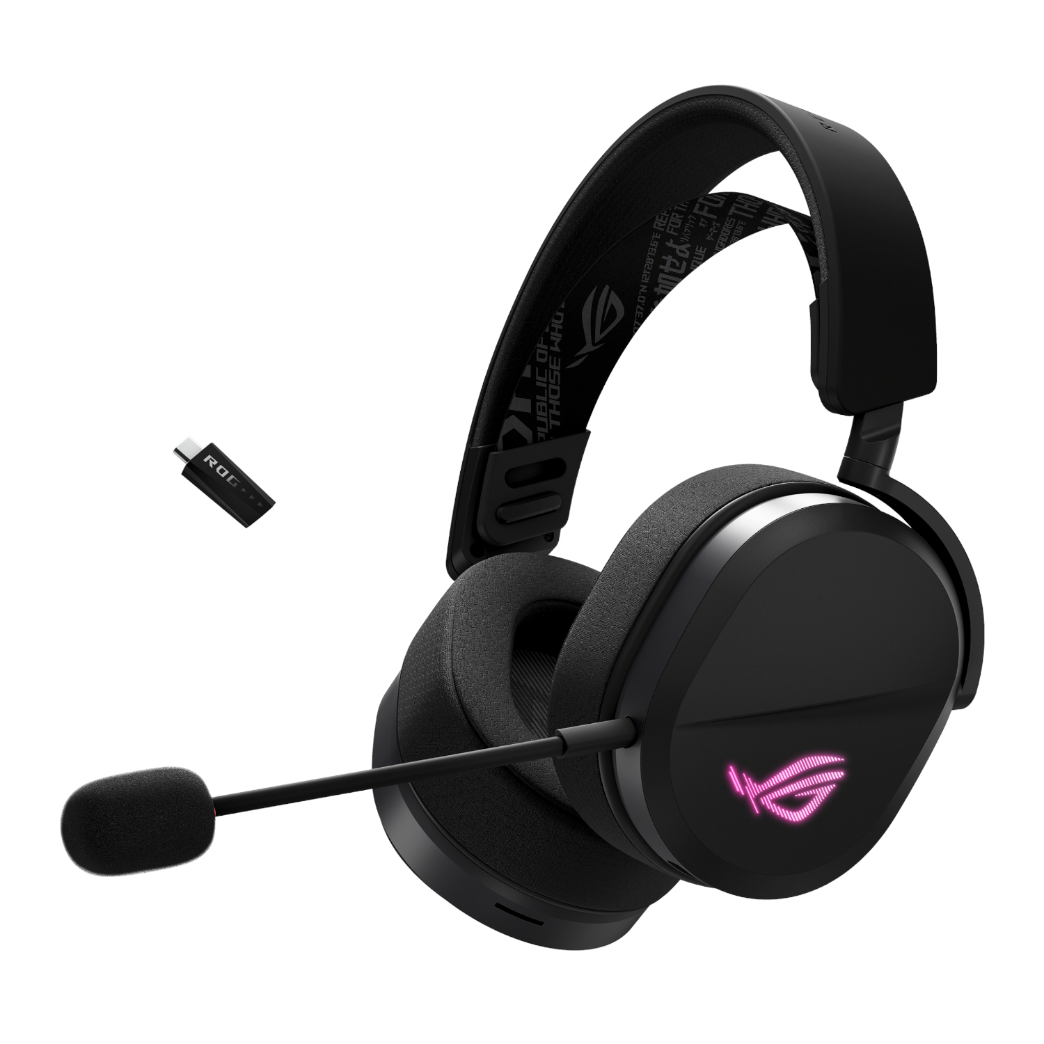 Asus ROG Pelta Stereo Wireless Gaming Headset - Black | ROG-PELTA Asus ROG Pelta Stereo Wireless Gaming Headset - Black - Image 1