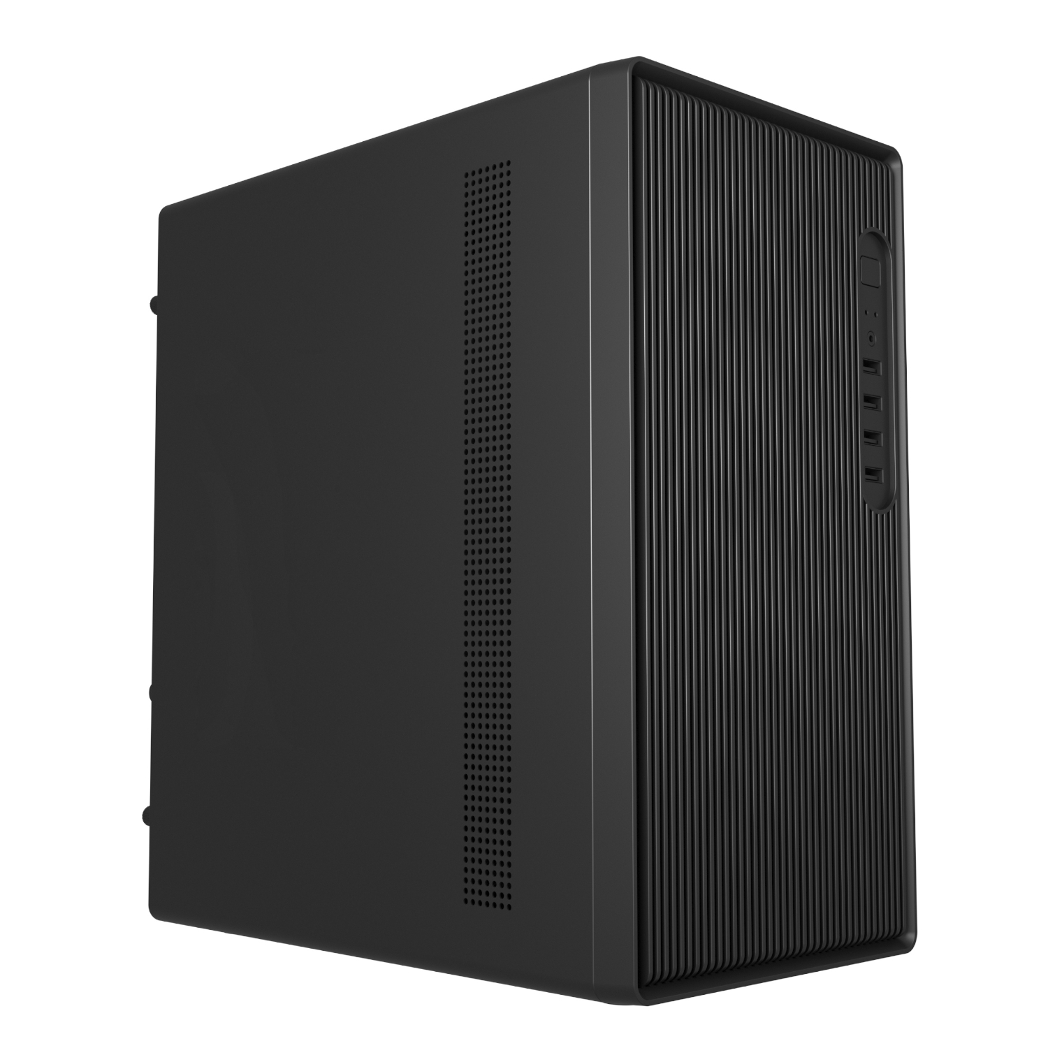 FSP S120 M-ATX Mid Tower Desktop Chassis - Black | S120-B FSP S120 M-ATX Mid Tower Desktop Chassis - Black - Image 1