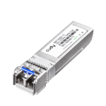 <p>10 Gbps fibre transmission | Single-mode fibre up to 10 km | Duplex LC connector | Compatible with SFP+ and SFP slots</p>
