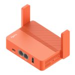 Cudy AC1200 Wi-Fi Mini VPN Router - Orange - Image 4