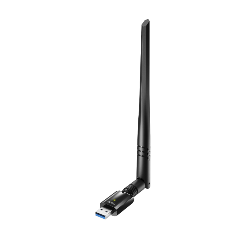 Cudy 1300Mbps High Gain WiFi USB3.0 Adapter with High Gain Antenna | WU1400 Cudy 1300Mbps High Gain WiFi USB3.0 Adapter with High Gain Antenna - Image 1