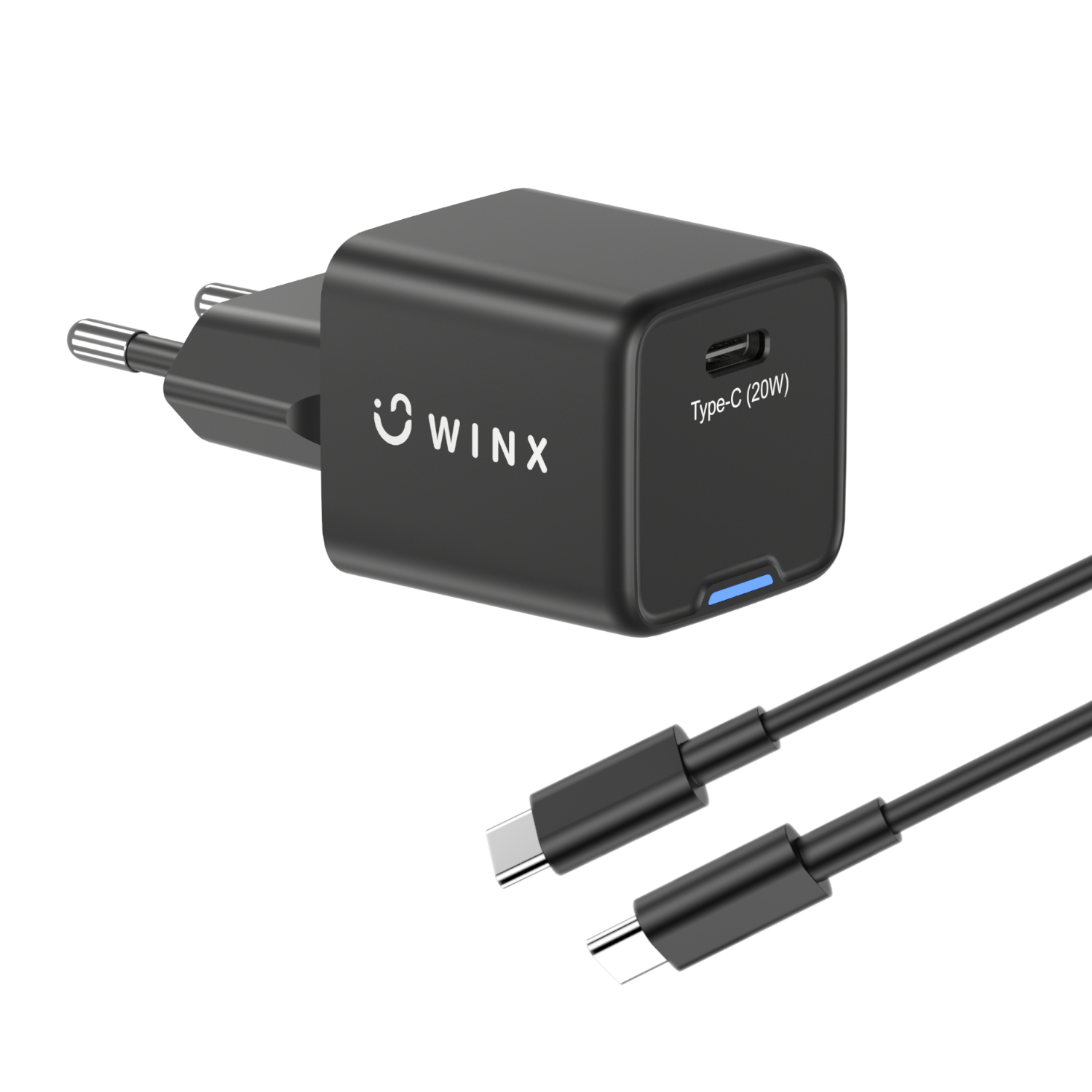 WINX POWER Essential Type-C 20W GaN Wall Charger | WX-WC103 WINX POWER Essential Type-C 20W GaN Wall Charger - Image 1