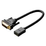UGREEN DVI to HDMI Cable Adapter 15cm | Male to Female | 1080p Full HD – Black - Image 2
