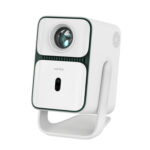 Wanbo T2 Ultra – 1080P 500ANSI Android 11 Smart Home Theatre Projector – White - Image 4