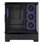 Asus A31 PLUS Mid Tower ATX Chassis - Black - Image 5