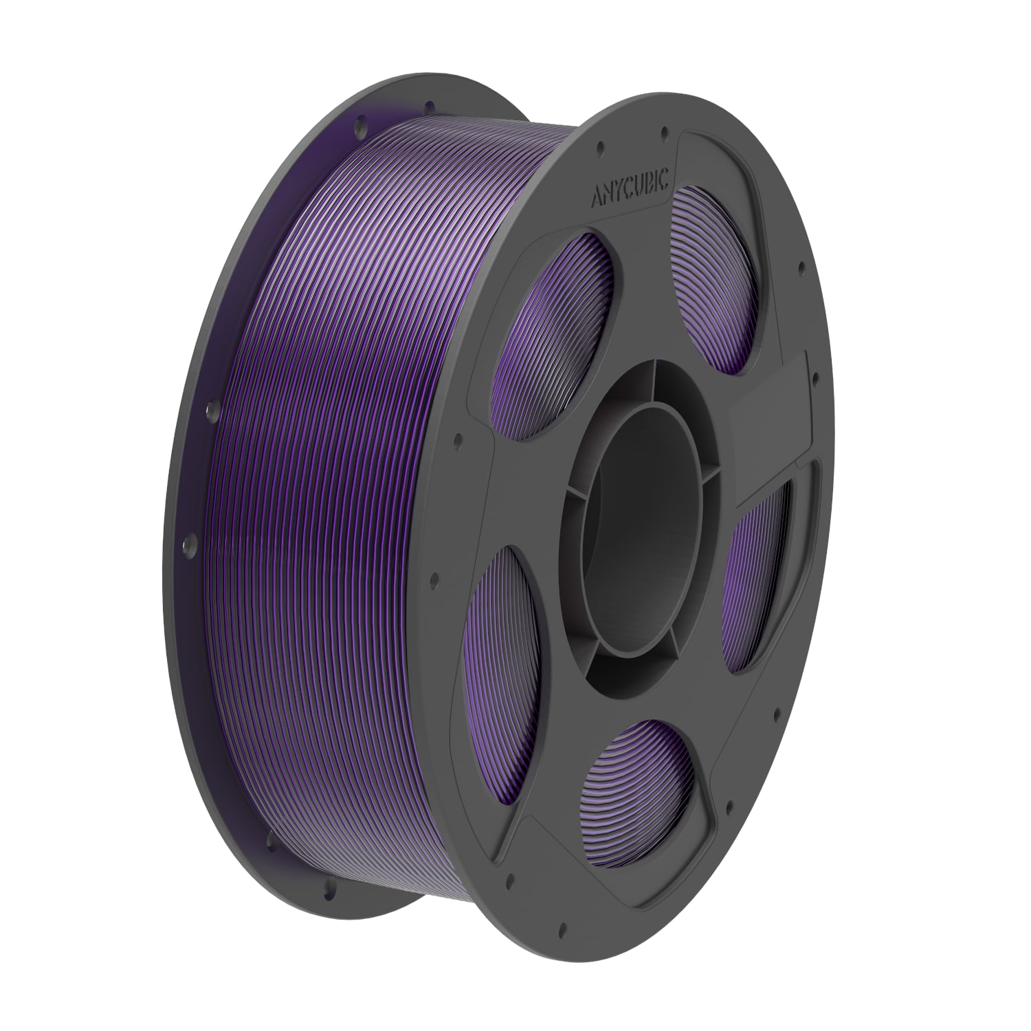 AHSC10-10_Anycubic-PLA-Silk-Dual-Filament-Black-Purple_wr_01a.jpg Anycubic PLA Silk Dual Filament 1kg - Black/Purple - Image 1