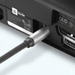 UGREEN AV108 Male to Male Toslink Optical Audio Cable 2m–Grey - Image 4