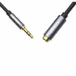 UGREEN AV118 3.5mm AUX Extension Cable 1m – Male to Female –(Black) - Image 3