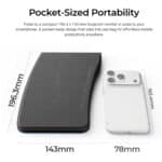 Keychron B11 Pro Ultra-Slim Wireless Foldable Keyboard Alice Layout - Space Gray - Image 7