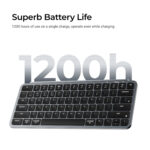 Keychron B1 Pro Ultra-Slim 75% Wireless Keyboard - Space Grey - Image 5