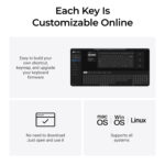 Keychron B1 Pro Ultra-Slim 75% Wireless Keyboard - Space Grey - Image 6