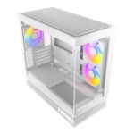 Antec C2M ARGB Compact Micro-ATX Gaming Chassis - White - Image 4
