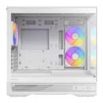 Antec C2M ARGB Compact Micro-ATX Gaming Chassis - White - Image 5