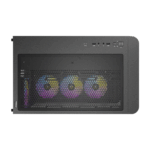 Antec C5 CURVED ARGB ATX | Micro-ATX | ITX ARGB Dual Chamber Mid-Tower Gaming Chassis - Black - Image 7