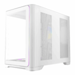 Antec C5 CURVED ARGB ATX | Micro-ATX | ITX ARGB Dual Chamber Mid-Tower Gaming Chassis - White - Image 3