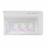 Antec C5 CURVED ARGB ATX | Micro-ATX | ITX ARGB Dual Chamber Mid-Tower Gaming Chassis - White - Image 7