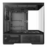 Antec C6 CURVED AIR ATX | Micro-ATX | ITX Mid-Tower Gaming Chassis - Black - Image 6