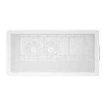 Antec C6 CURVED AIR ATX | Micro-ATX | ITX Mid-Tower Gaming Chassis - White - Image 7