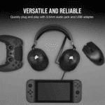Corsair HS55 Surround Wired Gaming Headset - Carbon Black - Image 5