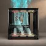 Corsair AIR 5400 LX-R RGB iCUE LINK Triple Chamber Mid-Tower PC Case - Black - Image 7