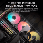 Corsair 3500X RS-R ARGB Mid-Tower PC Case - Black - Image 3