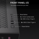 Corsair 3500X RS-R ARGB Mid-Tower PC Case - Black - Image 4
