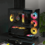 Corsair 2800X RS-R ARGB Micro-ATX PC Case - Black - Image 6