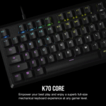 Corsair K70 CORE RGB Mechanical Gaming Keyboard - Black - Image 2