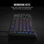 Corsair K55 CORE RGB Gaming Keyboard - Black - Image 4