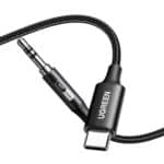 UGREEN USB Type-C to 3.5mm AUX Audio Cable 3M - Black - Image 2