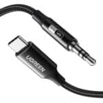 UGREEN USB Type-C to 3.5mm AUX Audio Cable 3M - Black - Image 3