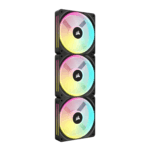 Corsair iCUE LINK QX120 RGB 120mm PWM PC Fans Starter Kit with iCUE LINK System Hub - Image 2