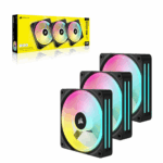Corsair iCUE LINK QX120 RGB 120mm PWM PC Fans Starter Kit with iCUE LINK System Hub - Image 4