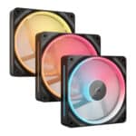 Corsair iCUE LINK LX120-R RGB 120mm PWM Reverse Fans Starter Kit 3-Pack - Image 3