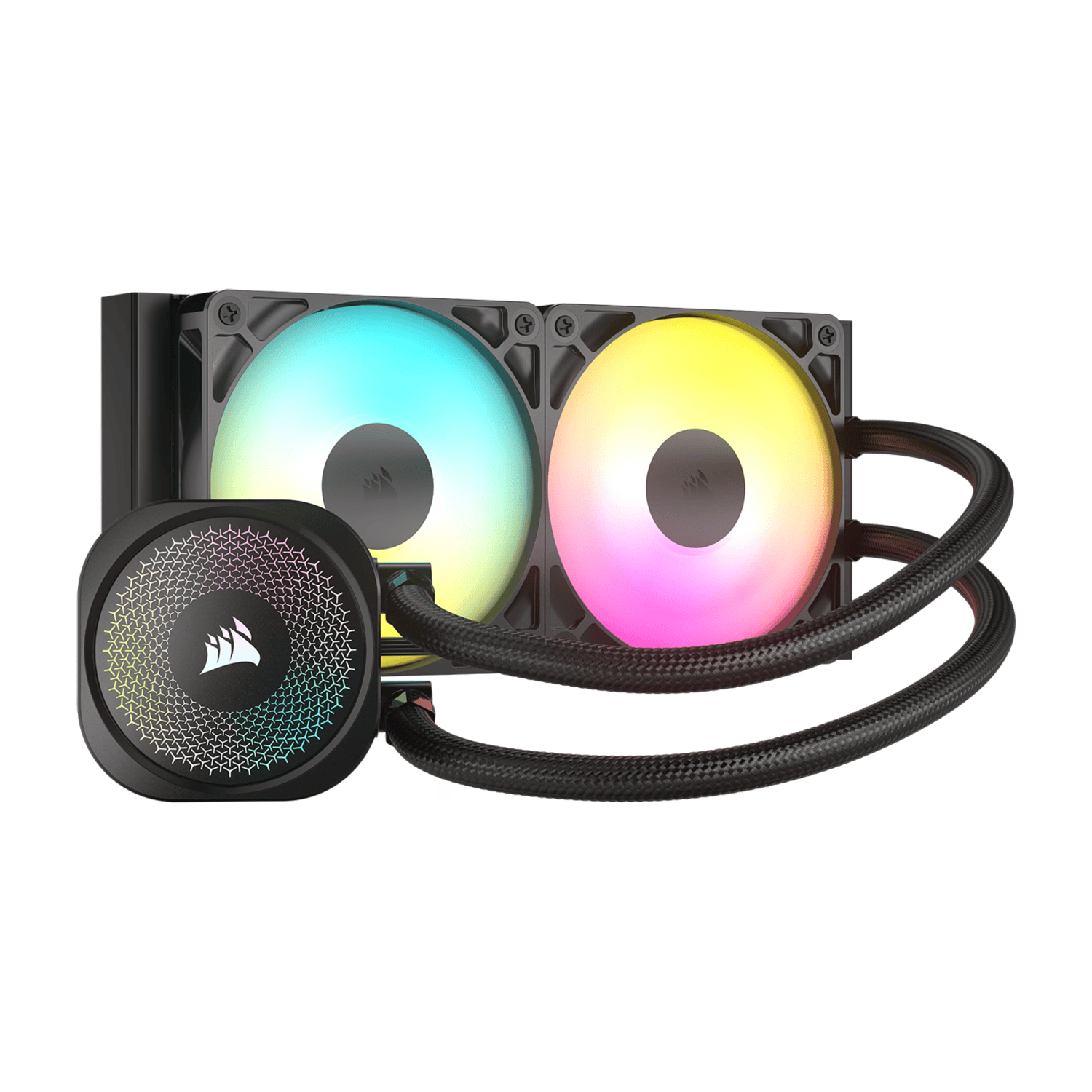 CW-9060092-WW_Corsair_NAUTILUS_240_RS_ARGB_Liquid_CPU__wr_01.png Corsair NAUTILUS 240 RS ARGB Liquid CPU Cooler - Black - Image 1