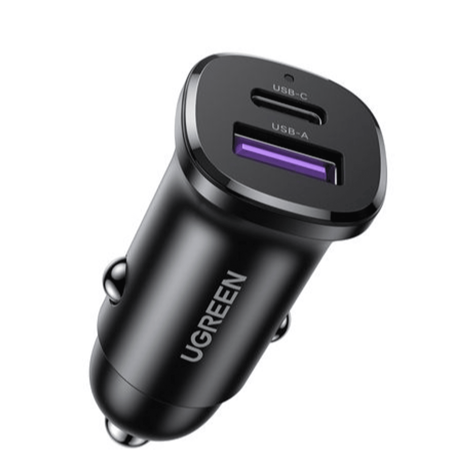 EC305-25845_UGREEN_Car_Charger_Fast_Charging_30W_2Po_wr_01.png UGREEN Car Charger Fast Charging 30W 2Ports - Image 1