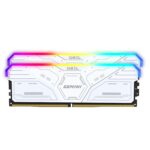 Geil Gemini RGB 64GB KIT(2X32GB) 6000MHz DDR5 Desktop Gaming Memory - White - Image 2
