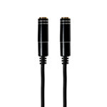 Gizzu 3-Pole Audio Splitter Cable - Black - Image 2