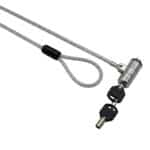 GIZZU 1.8m T-Bar Laptop Cable Lock Master Key Compatible