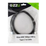 GIZZU 60W 10Gbps USB to Type-C 2m Cable - Image 4
